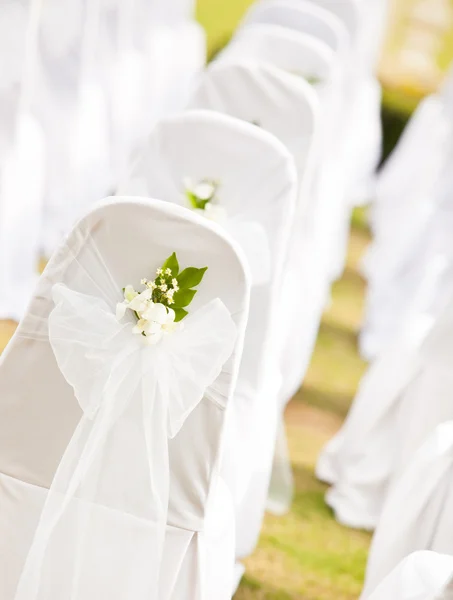 Ambienti tropicali per un matrimonio in montagna — Foto Stock