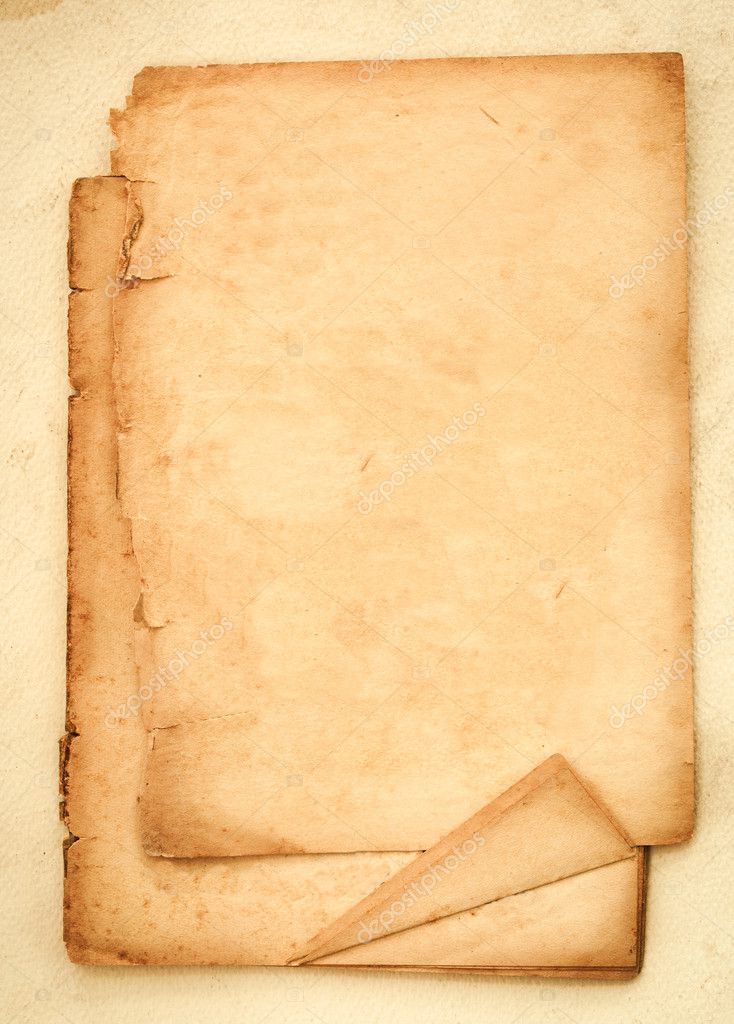 Fond De Papier Parchemin Grunge, Contexte, Ancien, Livres Image de