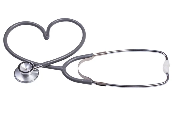Stethoscope with heart shape — Stock Photo, Image