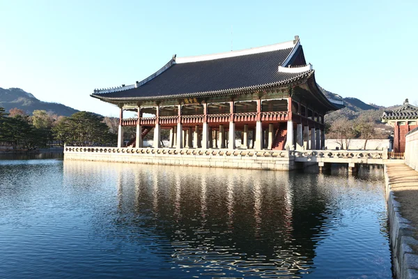 Antico palazzo nella Corea del Sud — Foto Stock