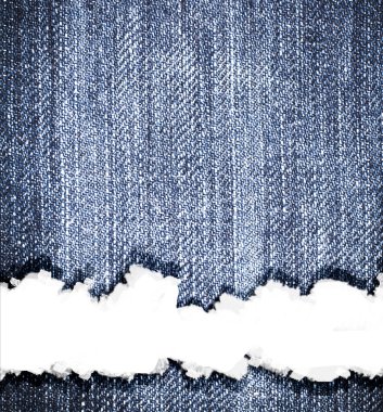 Vintage jean texture background with your copyspace clipart