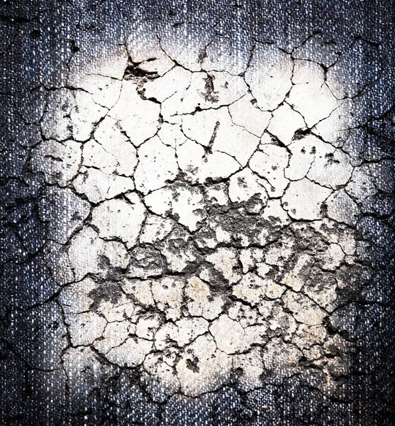 Cracked crement texture — Stock Photo, Image