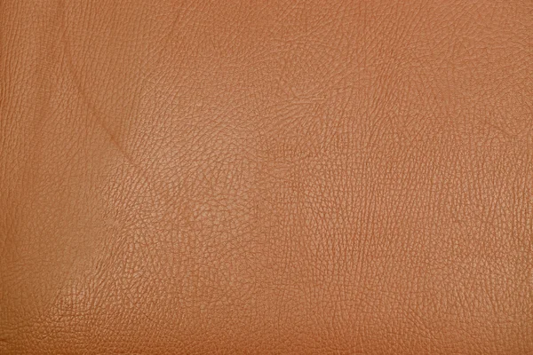Light brown leather texture using for background — Stock Photo, Image