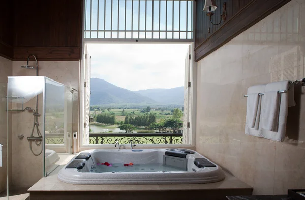 stock image Luxury bathroom