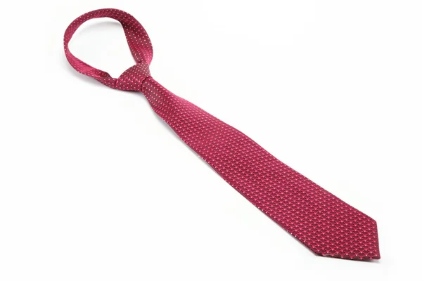 Luxus-Krawatte auf weißem Hintergrund — Stockfoto