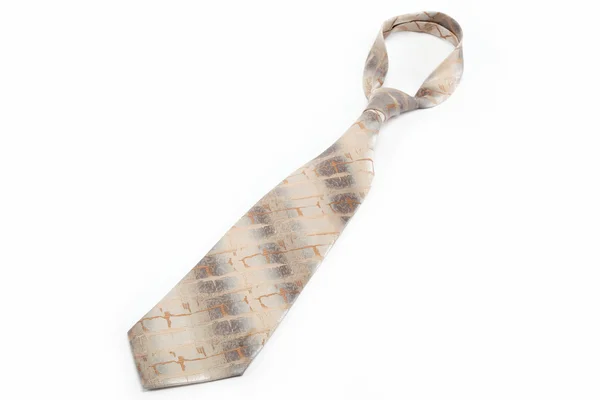 Роскошный галстук на белом фоне — стоковое фото