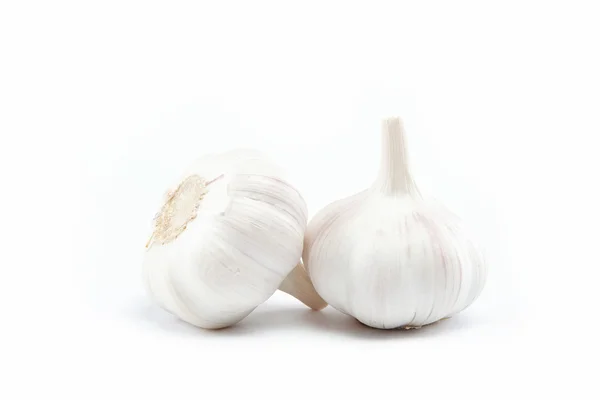 Garlic bulb isolated on white background cutout — Stock Photo, Image