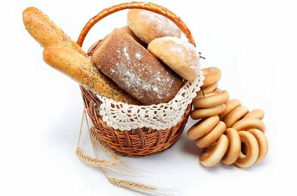 Pane fresco per una varietà di saccheggi . — Foto Stock