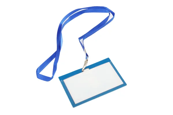 Name Tag with white background — Stock Photo, Image