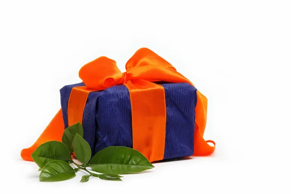 Gift pack on a white background. — Stock Photo, Image