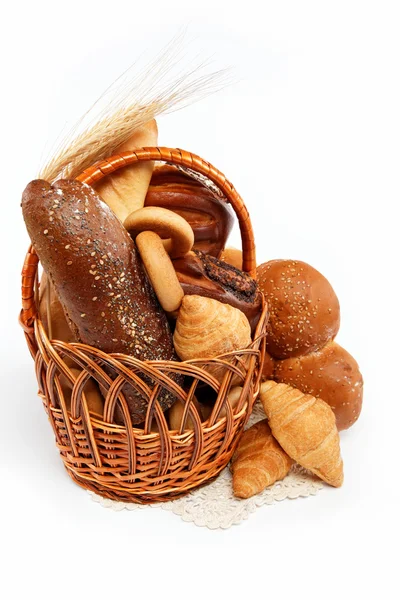 Panes frescos para una variedad de saqueos . — Foto de Stock