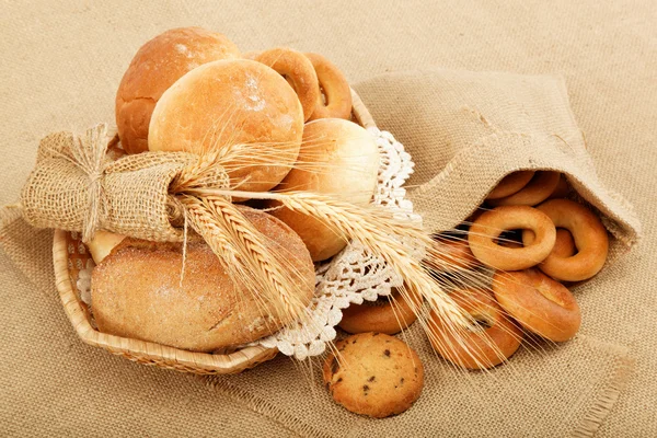 Vers brood voor een verscheidenheid van plundering. — Stockfoto
