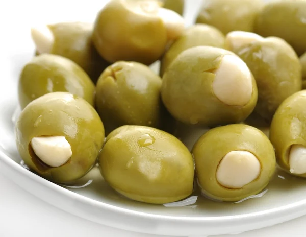 Fyllda oliver — Stockfoto