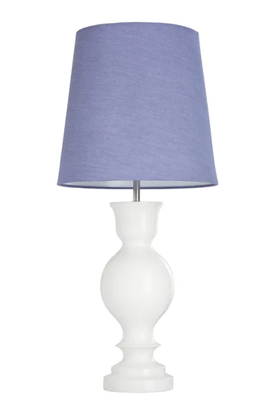 Antigua lámpara de mesa de moda aislada — Foto de Stock