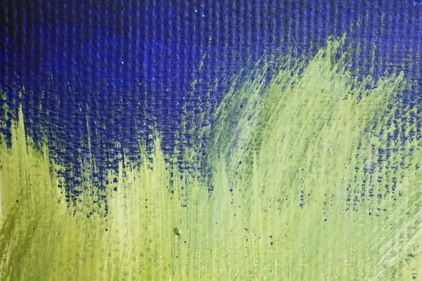 stock image Canvas painting closeup