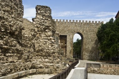 Walled enclosure Talavera de la Reina, Toledo clipart