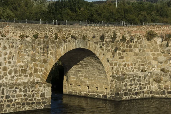 Romeinse brug, oude brug, talavera de la reina, toledo — Stok fotoğraf