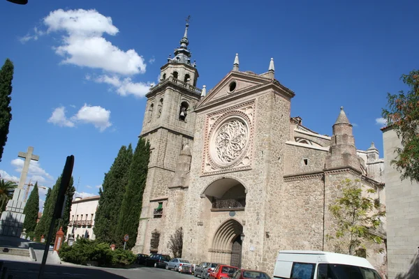 圣玛丽亚教堂、 talavera、 托莱多大教堂 — 图库照片