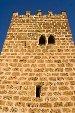 Tower of the Monasterio de Piedra, Zaragoza, Spain clipart