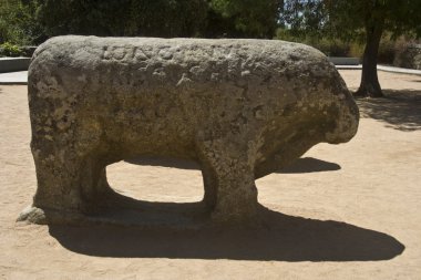 Boğa guisando, heykel veton