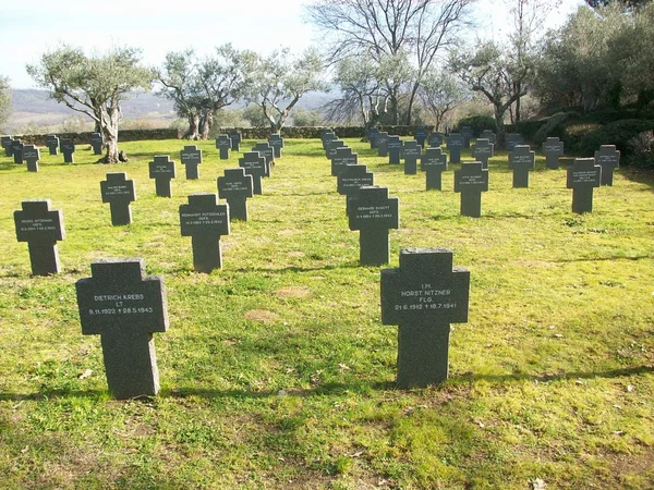 German Cemetery Cuacos de Yuste, Cáceres, Spain — Stockfoto