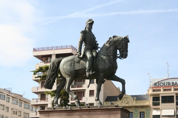 Monument to General Espartero, Logroño, La Rioja — Stock Photo, Image