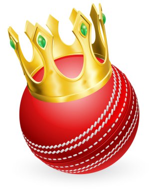 King of cricket clipart