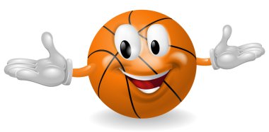 Basket Ball Man clipart