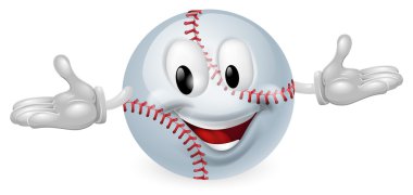 Baseball Ball Man clipart