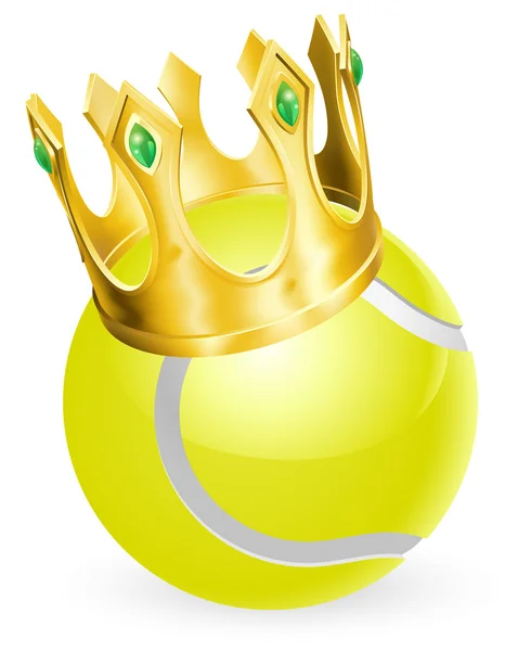 Król tenisa — Wektor stockowy