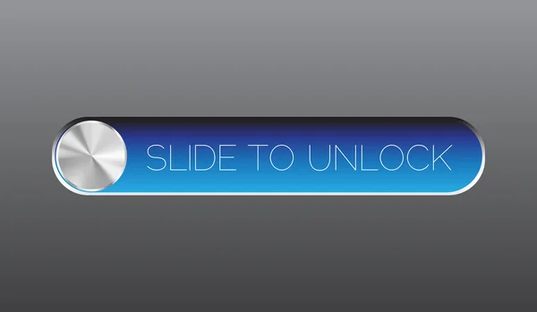 stock vector Slide to unlock