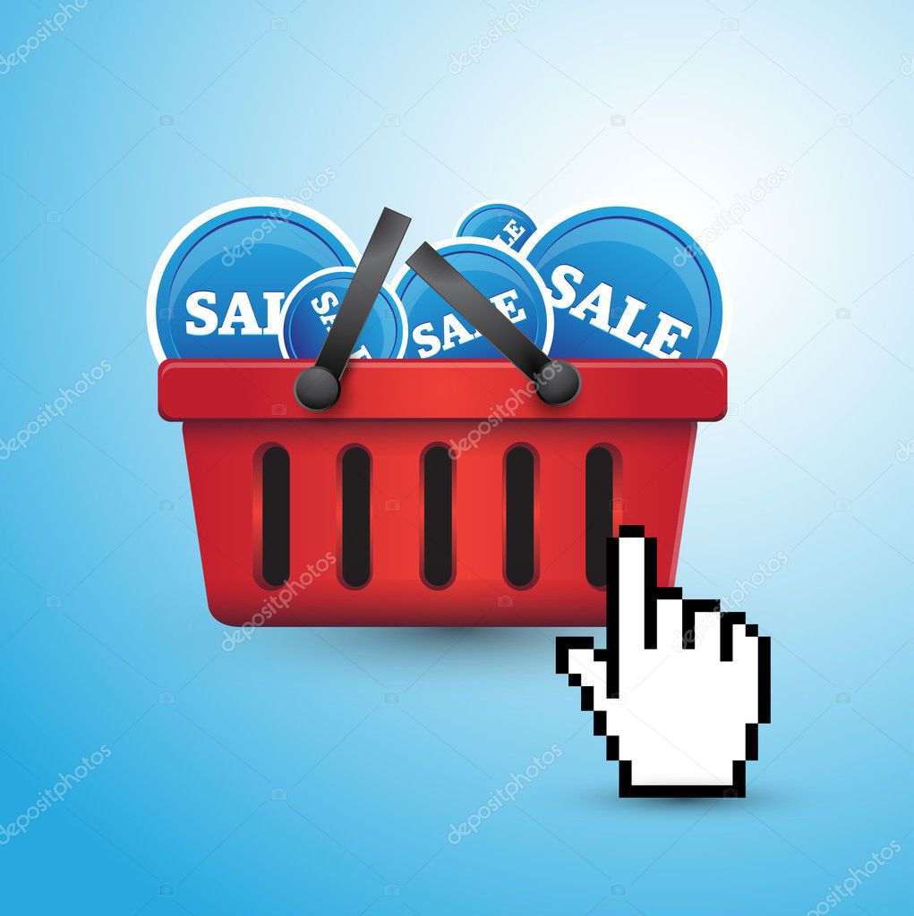 Shopping basket and sales