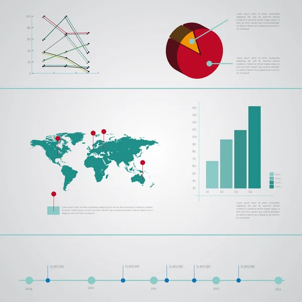 Infographics — Stock Vector
