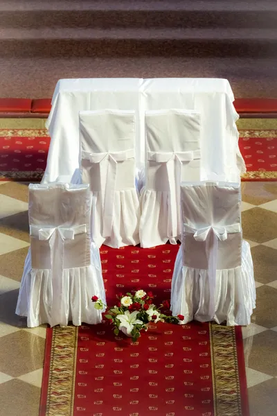 stock image Altar before the wedding ceremony