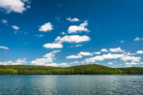 Park narodowy jeziora latem — Zdjęcie stockowe