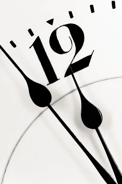 Mani dell'orologio quasi dodici — Foto Stock