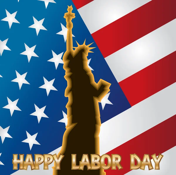 Happy labor day — Stock Vector