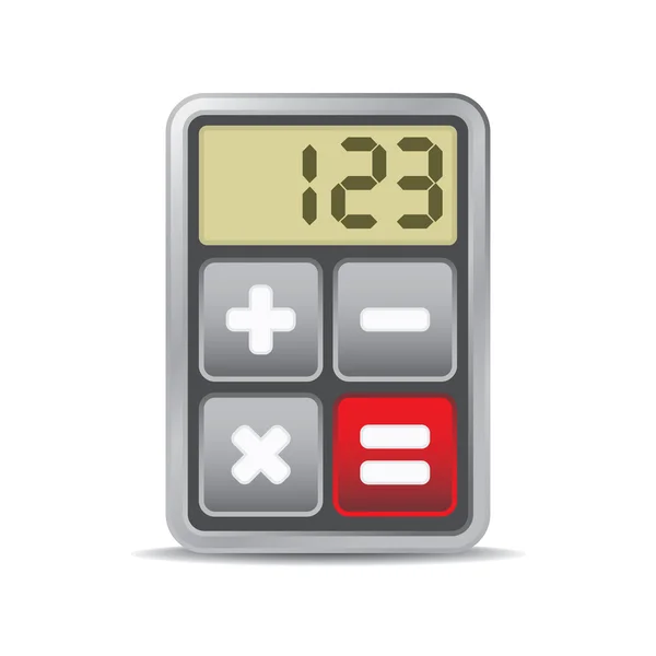 Calcolatrice, icona dell'applicazione — Vettoriale Stock