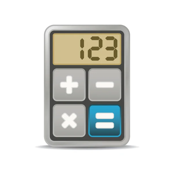 Calculadora, icono de la aplicación — Vector de stock