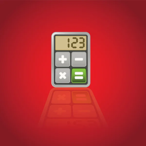 Kalkulačka, ikonu aplikace — Stockový vektor