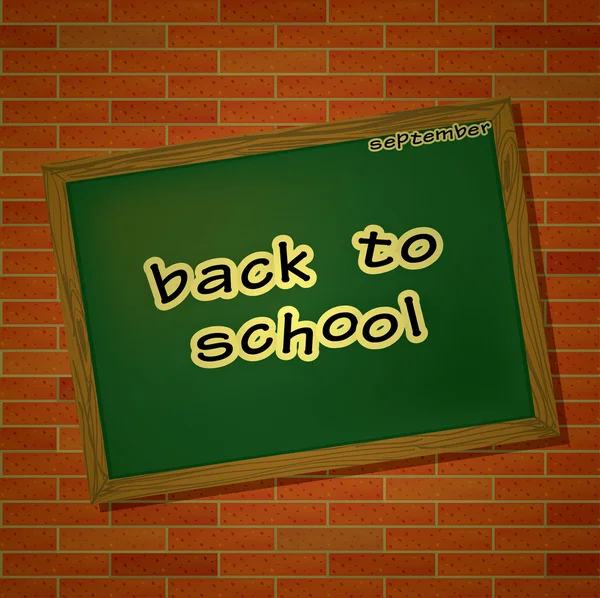 Powrót do tematu szkoły — Zdjęcie stockowe