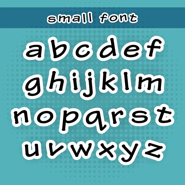 Tăiați fontul alfabetului de hârtie — Fotografie, imagine de stoc