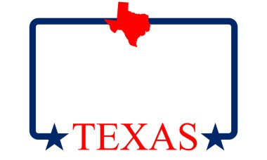 Texas frame clipart