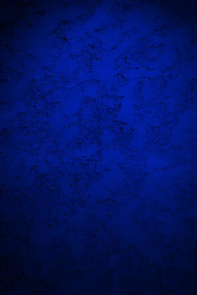 Blue paint wall background or texture — Stock Photo, Image