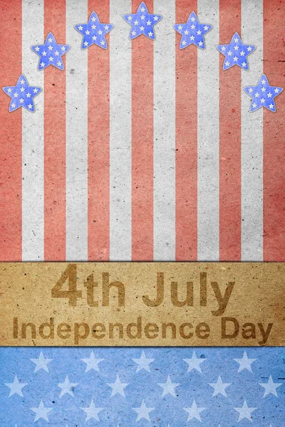El cuatro de julio día de la independencia — Foto de Stock