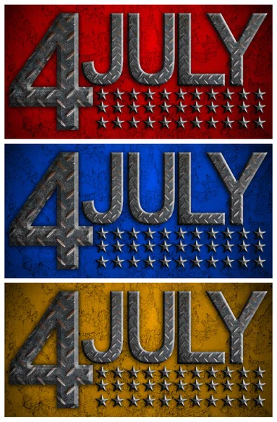 Čtvrtého července den nezávislosti — Stock fotografie