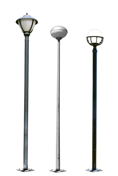 Lamp Post Street Road Light Pole isolated — Stock Photo, Image