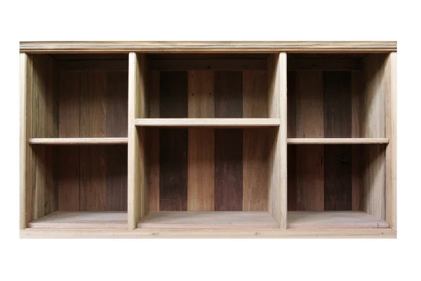 Empty old Wood Shelf — Stock Photo, Image