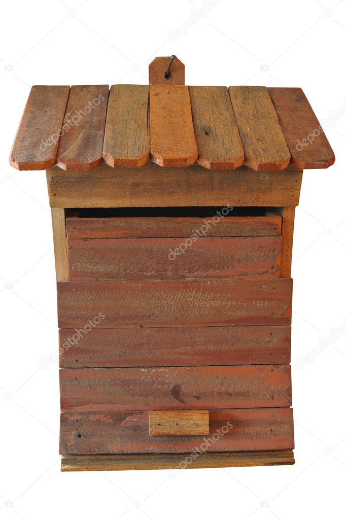 Cassetta postale è fatto di legno — foto stock © kritiya #11873341 Come è fatto il legno