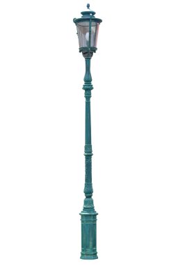 Lamp Post Street Road Light Pole isolated clipart